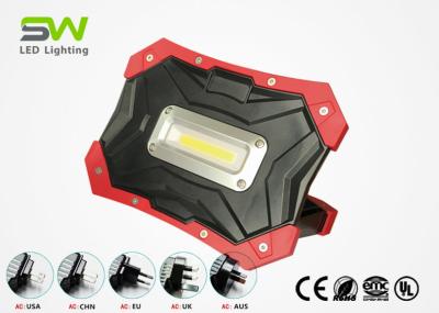 Luz recarregável conduzida sem corda impermeável do trabalho do diodo emissor de luz da luz da inspeção IP65 com o punho flexível do ímã, banco do poder 5V