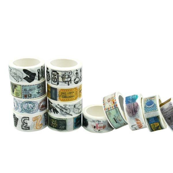 Tearable винтажная печать напечатала ленту 7mm Washi декоративную