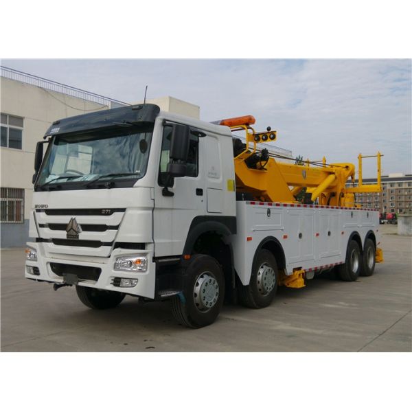 Professional Wrecker Tow Truck 8x4 371hp 40T 12 Wheels 40 tons Commercial Tow Truck