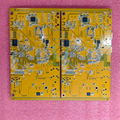 OEM OSP Automotive PCBA FR4 White Silkscreen Automotive PCB Assembly Green Solder Mask 3mil Line