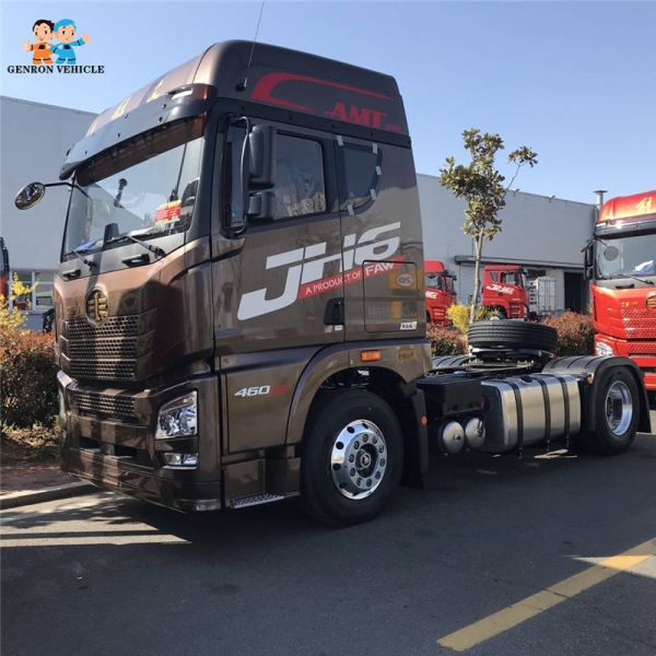 6×4 4×2 FAW Tractor Head Trucks Euro 2 Engine Emission Standard