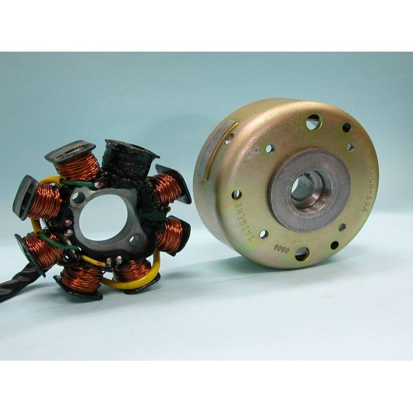 Magneto coil