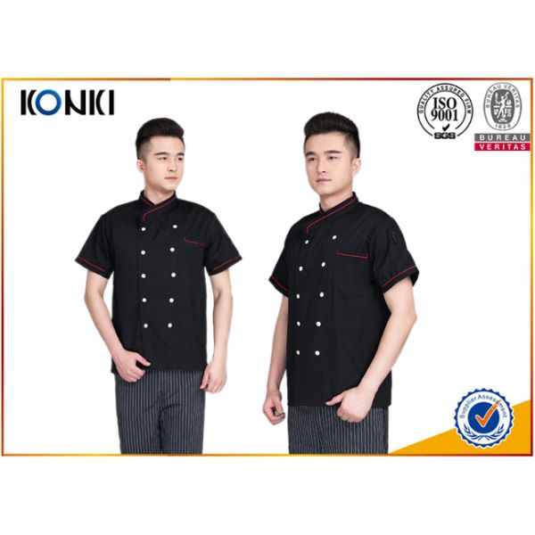 Professional Personalized Chef Cook Uniform / Top Chef Apparel  For Kitchen
