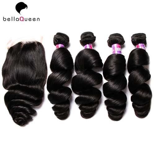 extensões reais do cabelo humano da onda 7a fraca burmese 10 polegadas - 30 polegadas