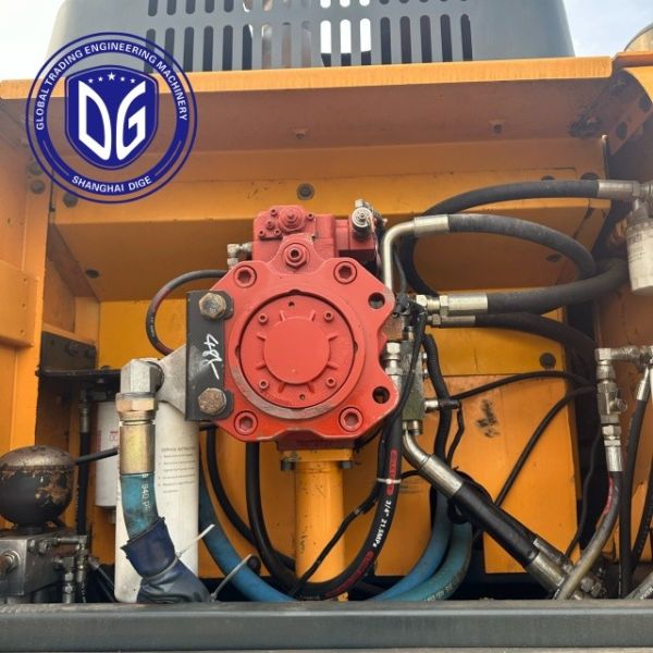 Подержанный Hyundai 485 48,5тонный Crawler гидравлический экскаватор, большое строительное оборудование доступно для продажи сейчас