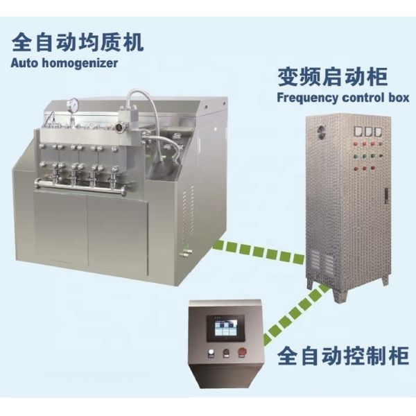 850 кг 1000 л/ч Молочный гомогенизатор для безопасного и гигиенического производства молока