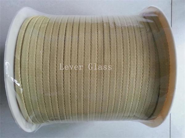 10*3mm North Glass Furnace Kevlar Aramid Fiber Rope For Glass Tempering Furnace
