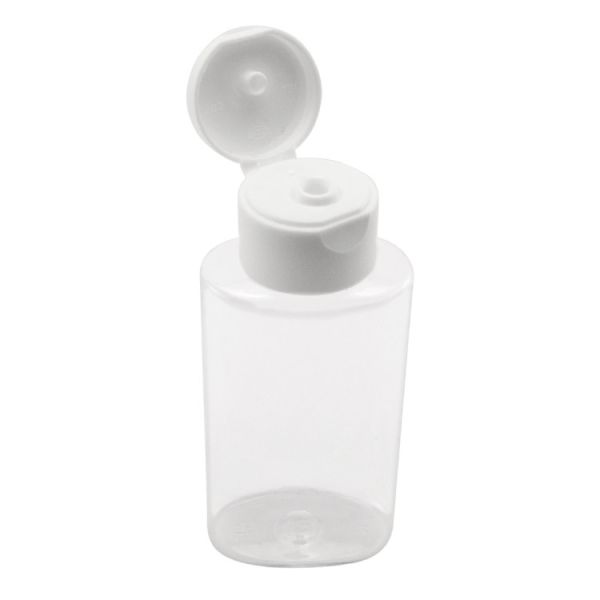 Clear HDPE Plastic Shampoo Bottles with Flip Cap Sealing and Customizable Colors for Hand Sanitizer and Cosmetic Use