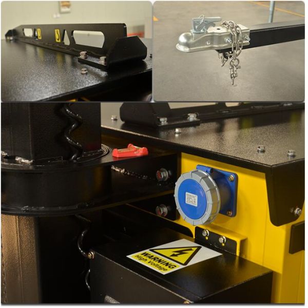 башня трейлера 1200В 4000В светлая с электропитанием АК галоида ИП65 металла СИД