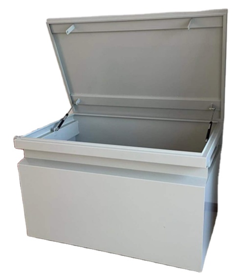 Поддержка OBM на заказ Серебряная металлическая пустая коробка инструментов для грузовиков