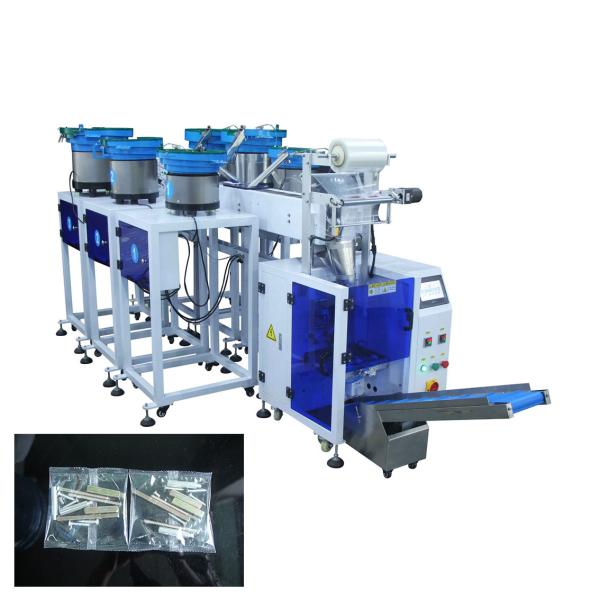 High accuracy plastic parts vibration counting machine counting small automatic screws nut packing machine supplier