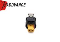 tomada do conector de 2112985-A TE Tyco 2 Pin Female Impact Amp Sensor para VW Audi
