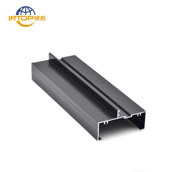 Powder Coating Black Window Profile for Casement Windows Outdoor Use
