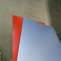 Panneau composé en aluminium de couleur métallique pour la décoration ZWM - 88 de mur rideau