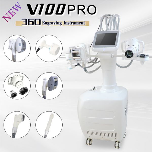 360 Roller Red Light Vacuum EMS Vibration Finger RF Body Sculpting Machine
