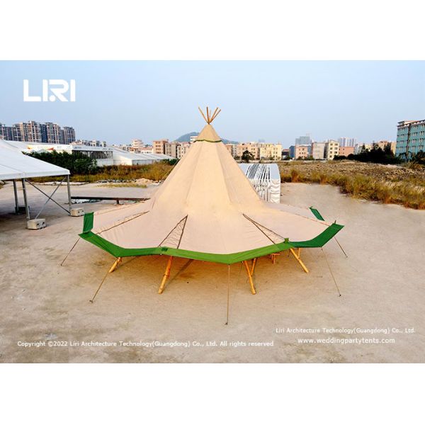 Multi Purpose Luxury Glamping Tents For Event Camping BBQ Catering Marquee