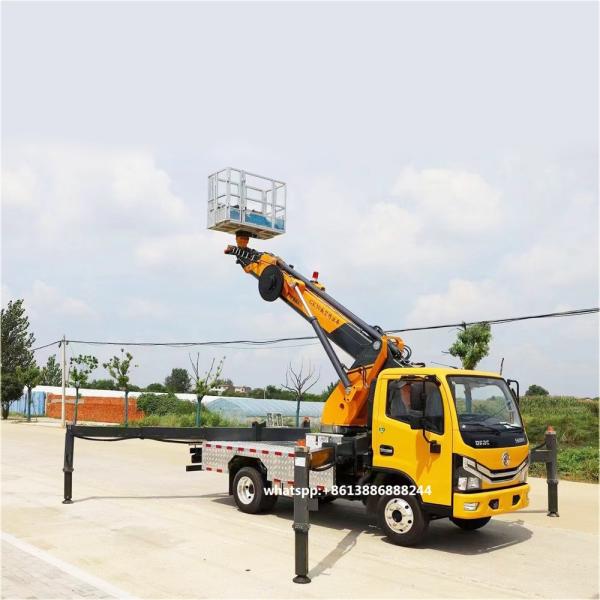 DUOLIKA  30 Metros   Camión de Operación en Altura con Brazo Telescópico   Plataforma de Trabajo Aéreo  Camión