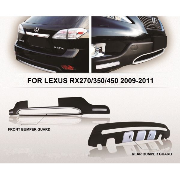 Compartimientos para automóviles mayorista Protección del parachoques delantero del automóvil Lexus RX 270 / RX350 / RX450 2009 2010 2011
