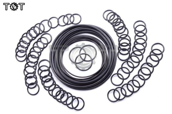 Anel-O do jogo 723-47-20403 KOMATSU do selo da válvula de controle do PVC PC200-7 do plutônio de PTFE