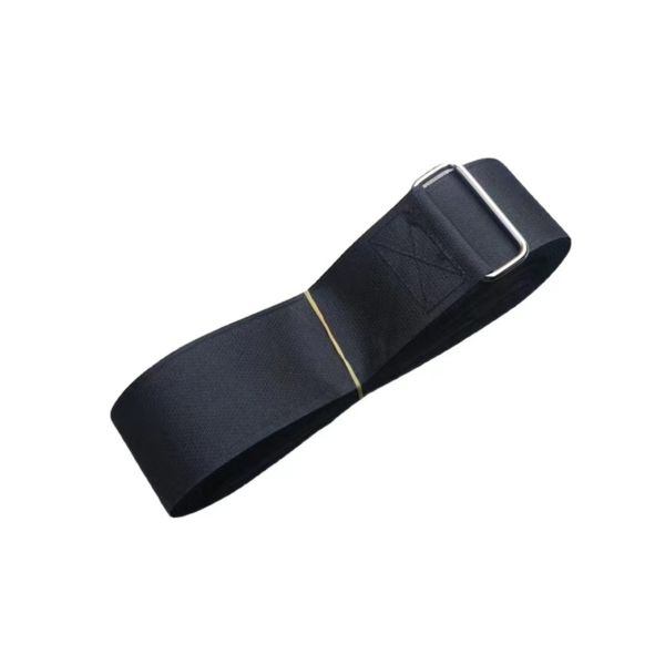 Dansky Custom Self-Locking Black Cargo Hook and Loop Pallet Strap with Metal Buckle Logistics Packaging Strap