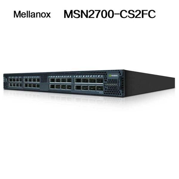 Commutateur de réseau duplex de Linux Mellanox de cumulus MSN2700 - CS2FC 100GbE 1U