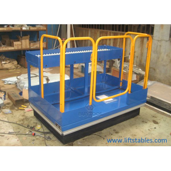 100 plataforma estacionária elétrica de transferência da bola do PNF-Acima da tabela de elevador 48x72 da libra com trilhos de segurança