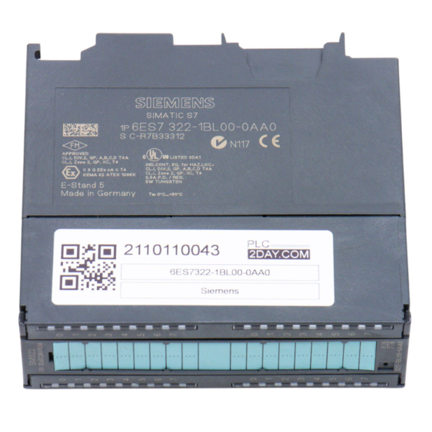 6ES7323-1BH00-0AA0-SIMATIC S7-300 Digital Module SM 323, Optically Isolated, 8DI & 8DO, 24V DC, 0.5A