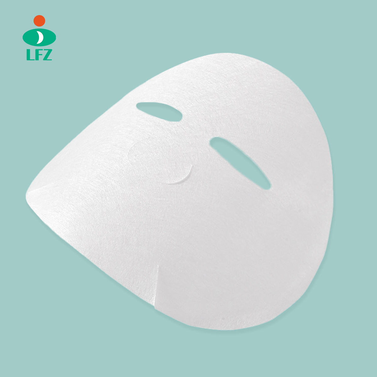 Lyocell DIY White Color Organic Dry Facial Mask Sheet Material Made of Lyocell Fiber for Skin Care and Whitening