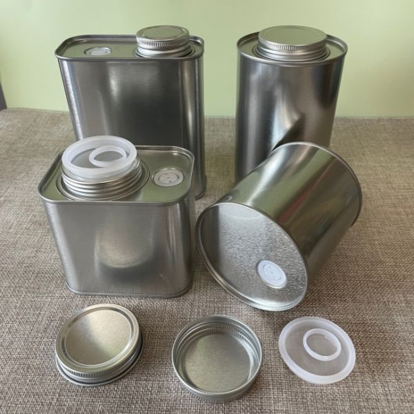 250g Coffee Bean Tin Cans Metal Rectangle Tinplate Cans for Food Coffee Bean
