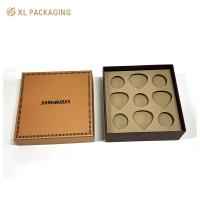 Embalaje de chocolate de lujo Caramelo tapa Bajo Caja Papel de panal de miel Embalaje de regalo de Navidad