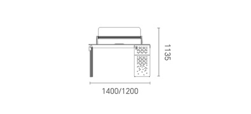 STARLIGHT Tea Cabinet XHU-KBCS08-F-File Cabinets