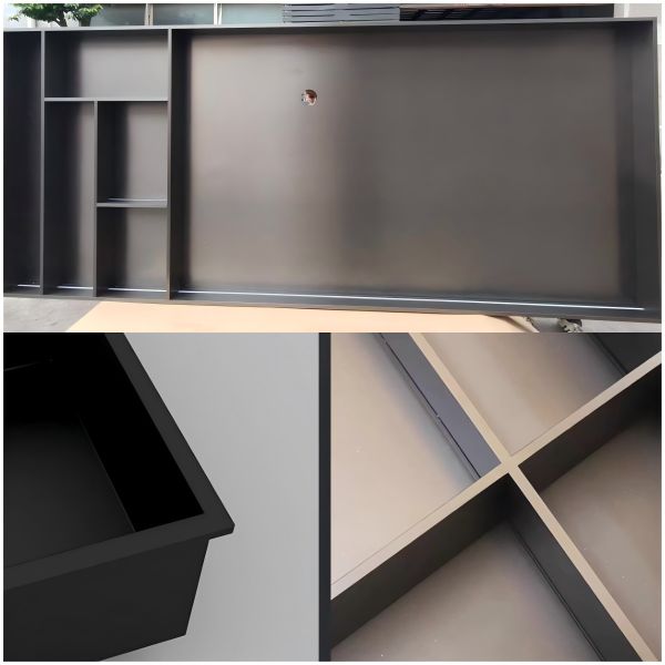 Niches de douche en acier inoxydable résistant à la corrosion SUS304 Niche de télévision