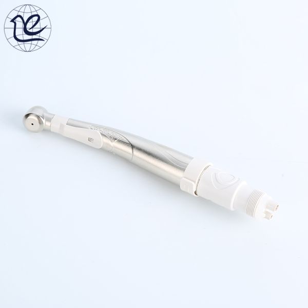 4 Holes Metal Air Turbine Handpiece 45 Degree Push CE Approved , 68dB
