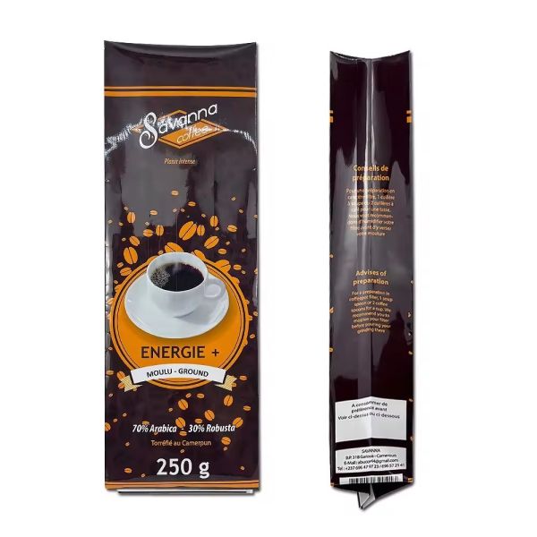 Настроенные пакеты боковой прокладки влагостойкие кофейные пакеты стоять вверх пакеты чайные пакеты