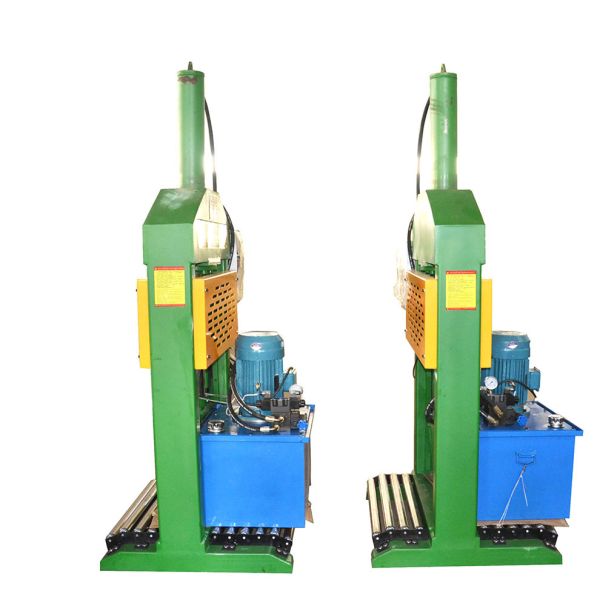 PLC Controlled Rubber Cutting Machine with Single Knife Design and Customized Size Options