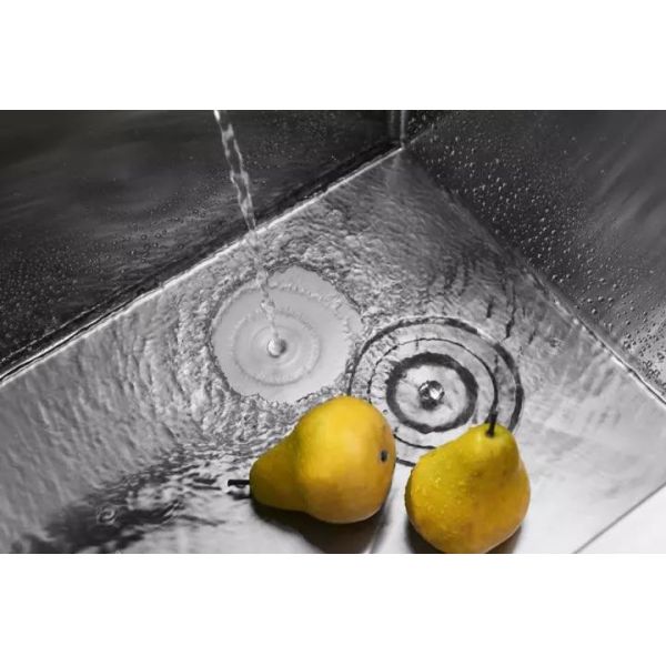 Round Double Bowl Undermount Sink With Drainboard Sink Brushed Surface Australia Style