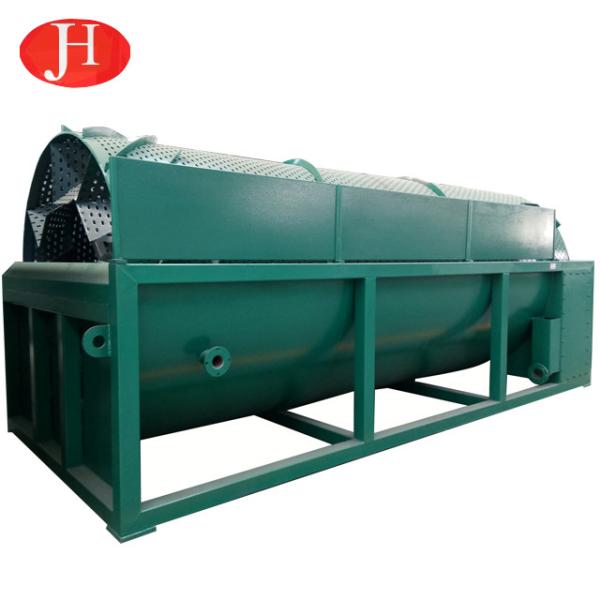 Fresh  Potato Starch Rotary Washing Machine Production Line 25t / H