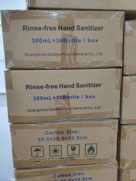 GOTDYA 300ml Wash Free Hand Alcohol Spray Gel Hand Sanitizer with 75% Alcohol Hand Soap for Daily Health Care