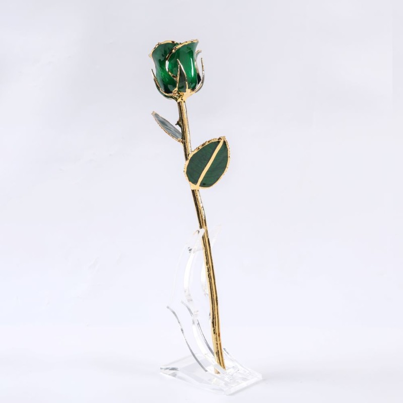 Factory Direct Sales of Hot New Products, 24K Gold-plated Roses, Creative Qixi Festival and Mother's Day Gifts, Wholesale