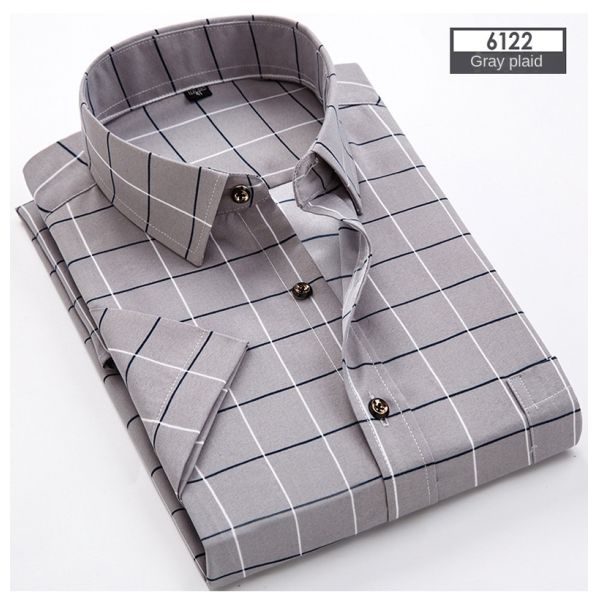 Polyester Fiber Men's Summer Floral Print Short-Sleeved Shirt Casual and Youth Design