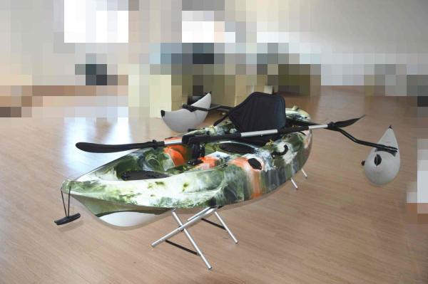 PE Adult Sit On Kayak Various Water Condition Enduring Convienient Easy Steering