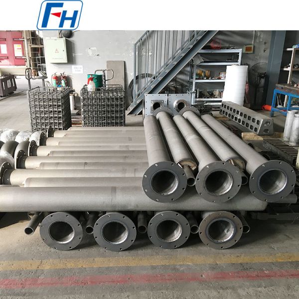 Waste Heat Recovery Radiant Tube Paired Straight Tube For Heat Treatment Furnaces