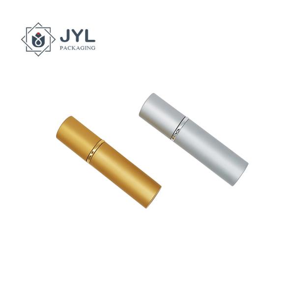 Atomizador de prata de alumínio reusável do perfume, suporte portátil Leakproof do perfume
