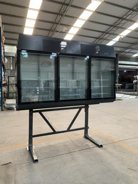 Double-Temperature Combo Display Cabinet Combination Freezer for Retail Shops and Supermarkets