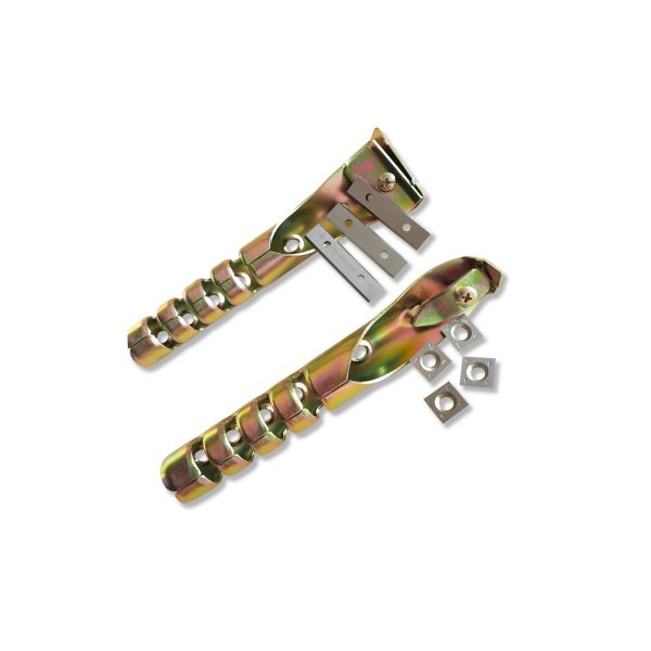 Heavy Duty Double Edge Reversible Replacement Scraper Paint Wallpaper Removal Tool for Paint,Floor,Stickers Labels