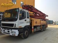 ISUZU Euro 3 entrega segundo o caminhão Putzmeister M36-4Z da bomba concreta