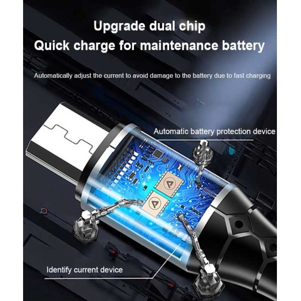 Téléphone portable tressé en nylon de remplissage 1.5m du câble 5A d'USB 2,0