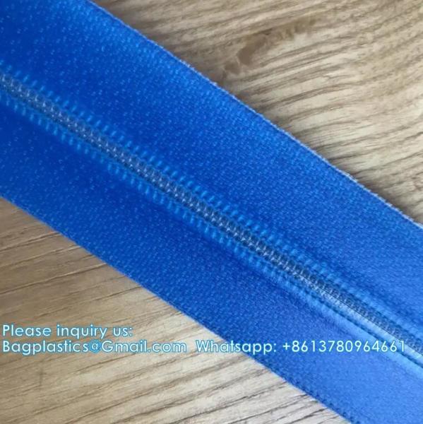 #8 Multicolor Airtight And Waterproof Zipper TPU Coated Heavy Duty Nylon Zippers Multiple Colours Available Custom