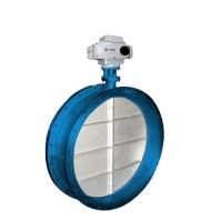 Valva de borboleta acionada por UPVC Dn50 - Dn300 Conexão de flange de wafer