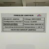 3m2 Capacidade 60kg/lotação Óleo de silicone Secador de congelação Ar Refrigerador